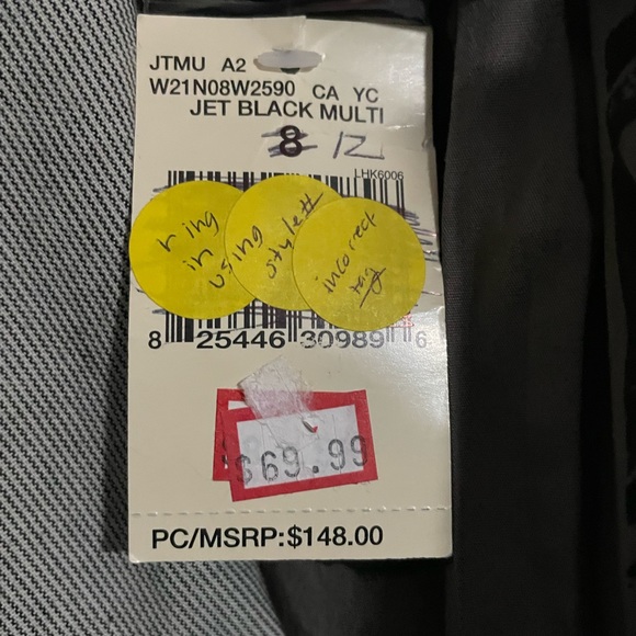 GUESS BNWT Striped Blazer Size 12 - Picture 11 of 11